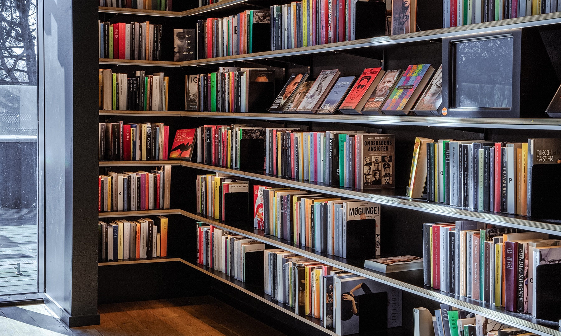 Bøger på biblioteket